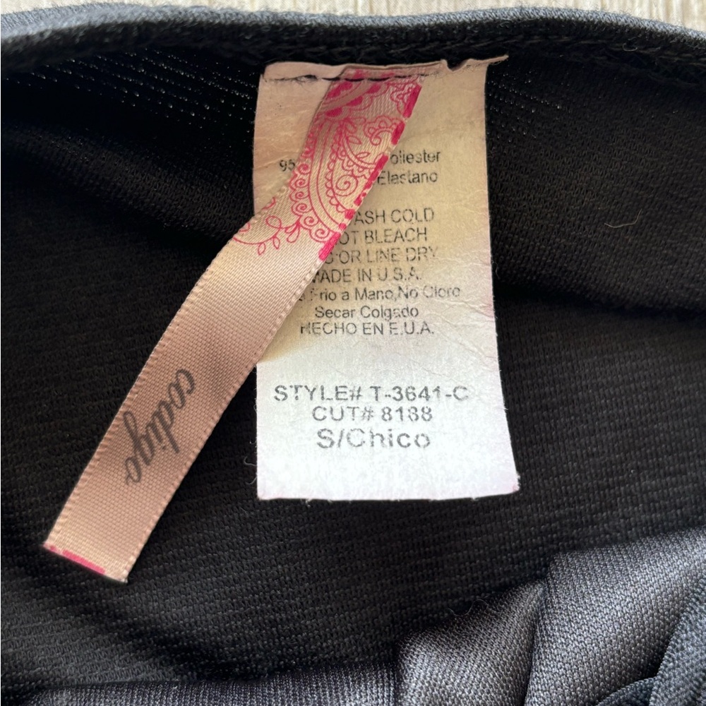 Y2k Codigo Disco Gold & Red Sequin Padded Bustier… - image 5